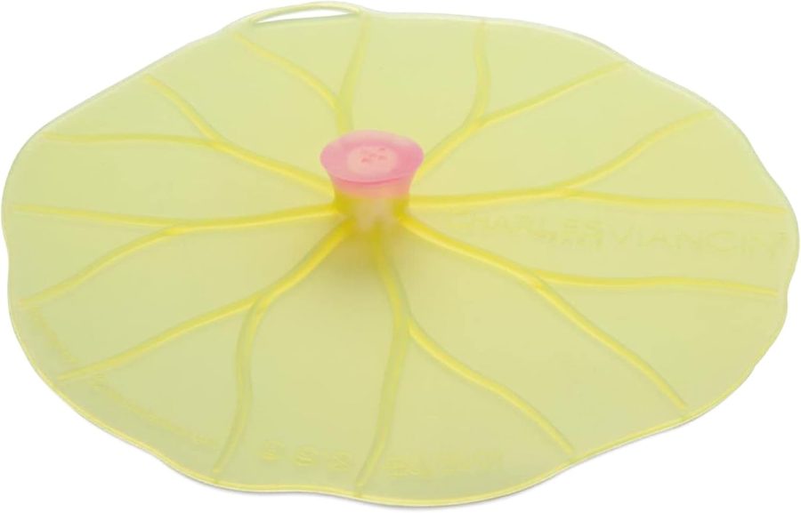 Silicone Lid for Food Storage - 13''/33cm - Creates an Airtight Seal on Any Smooth Rim Surface - BPA-Free - Oven, Microwave, Freezer, Stovetop and Dishwasher Safe